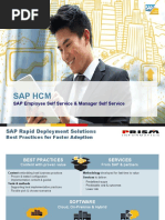 Sap HCM: SAP Employee Self Service & Manager Self Service