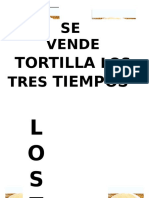 Se Vende Tortilla