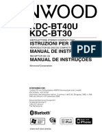 Manual Instrucciones Kenwood KDC BT40U