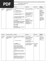 Plano de Trabalho e Avaliação