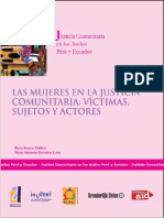 Rocío Franco y Maria Alejandra González Las Mujeres en La Justicia Comunitaria PDF