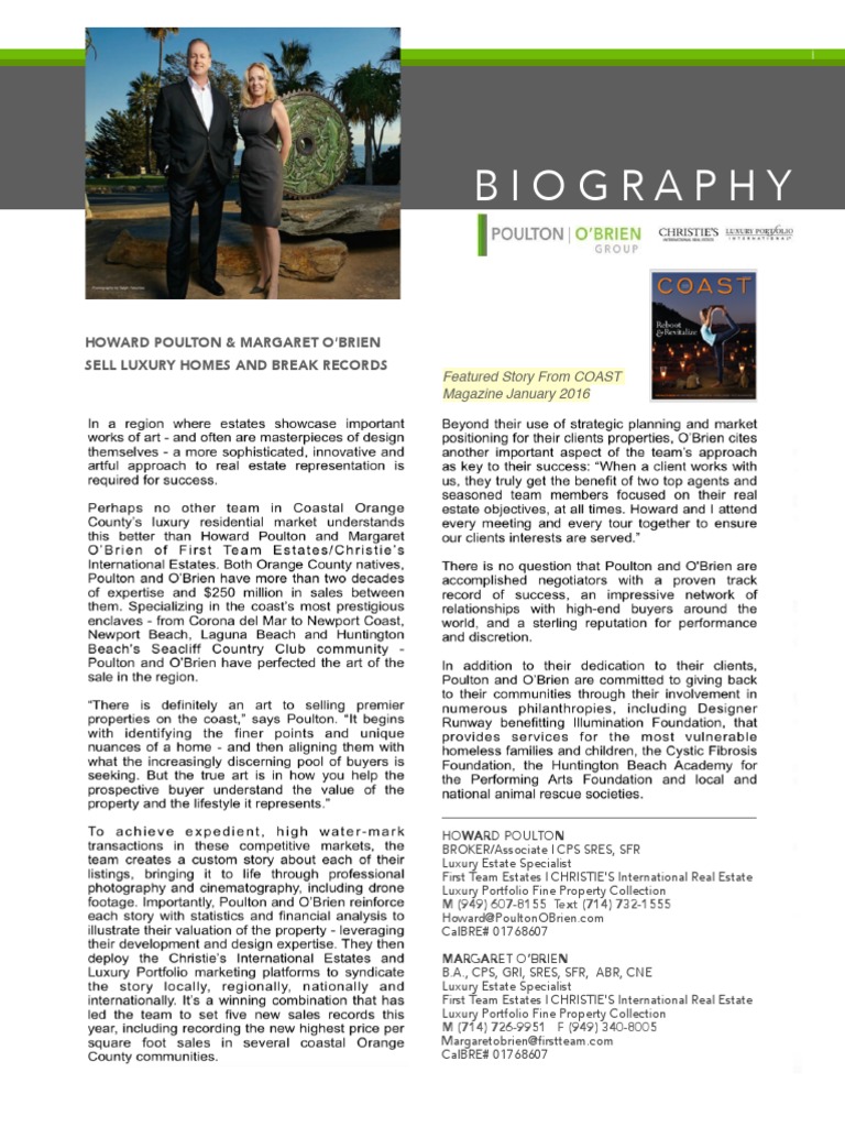 Sellers Package PDF Real Estate Broker Marketing