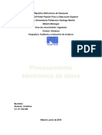 Procesamiento de Datos CRISTHIAN GUZMAN