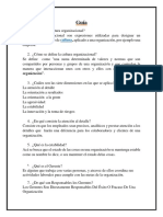 Guía Cultura Organizacional y El Entorno PDF