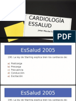 Cardiología Essalud Preguntas