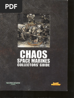 CHAOS COLLECTORS' GUIDE。カタログ Chaos Space Marines Collectors Guide | PDF