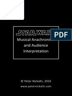 Star Wars Musical Anachronism and Audience Interpretation PETER NICKALLS