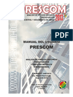 Manual Prescom