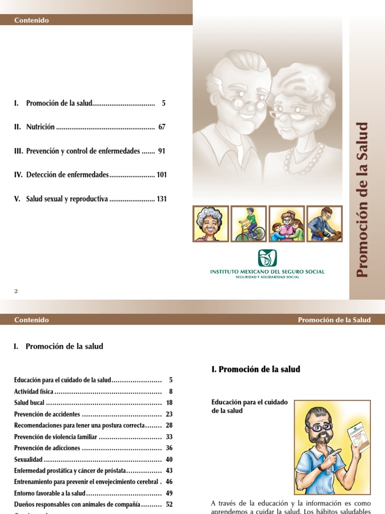 Guía de Promoción de la Salud para Adultos Mayores | PDF | Diente ...