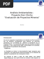Análisis Ambientalista