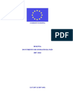 Comision Europea Documento de Estrategia País Bolivia