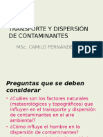 TRANSPORTE Y DISPERSIÓN DE CONTAMINANTES.pptx