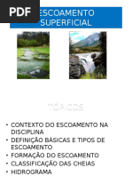 Escoamento Superficial e Vazão 1