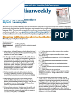 Download Lower intermediate lesson plan March by The Guardian SN31553362 doc pdf