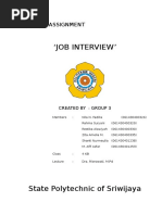 Paper Job Interview