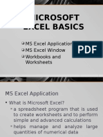 Introduction To MS Excel Basic