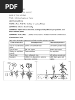 3.3 Classification of Plant