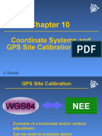 Chapter10 - Teoría de La Calibración de Sitios en GPS