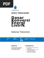 Materi Modul 5 Dasar Energi Konversi Energi Listrik