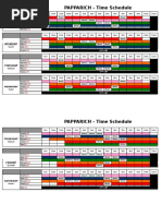 Duty Roster and Shift Schedule | PDF