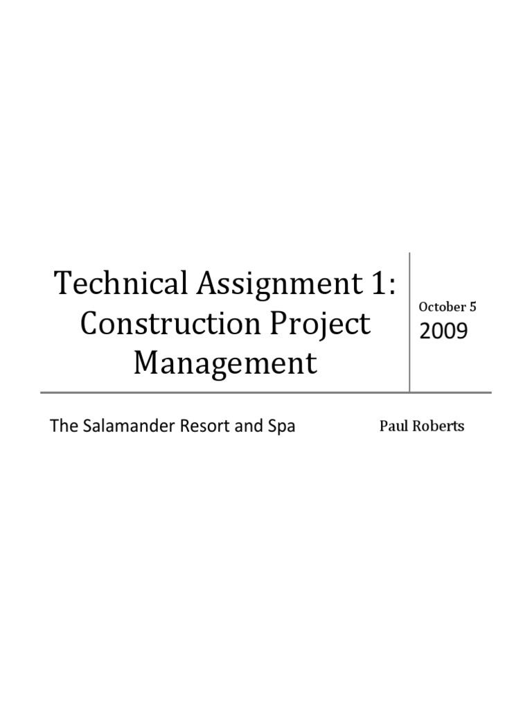 Project Management | PDF | General Contractor | Construction Management