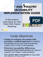 Meat & Poultry Traceability Guide