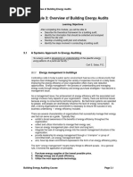 Building Energy Auditing Module 3 - Final