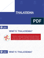Facts On Thalassemia Disease
