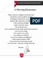 The TItan Declaration