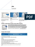 RCD (FID) Sklopke - Schrack Technik