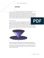 COMSOL Multiphysics Analysis of Conical Antenna