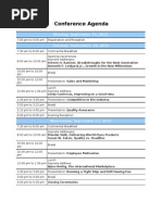 Download Conference Agenda Template by Marcus Skookumchuck Vannini SN31555996 doc pdf