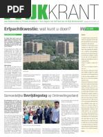 Wijkkrant Buitenveldert Amsterdam Juni 2016