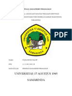 Proposal Manajemen Pemasaran