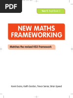 COLLINS NEW MATHS FRAMEWORKING YEAR 9