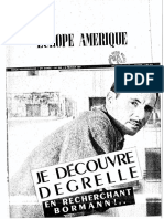 Europe Amérique - 8 Février 1951 - Degrelle