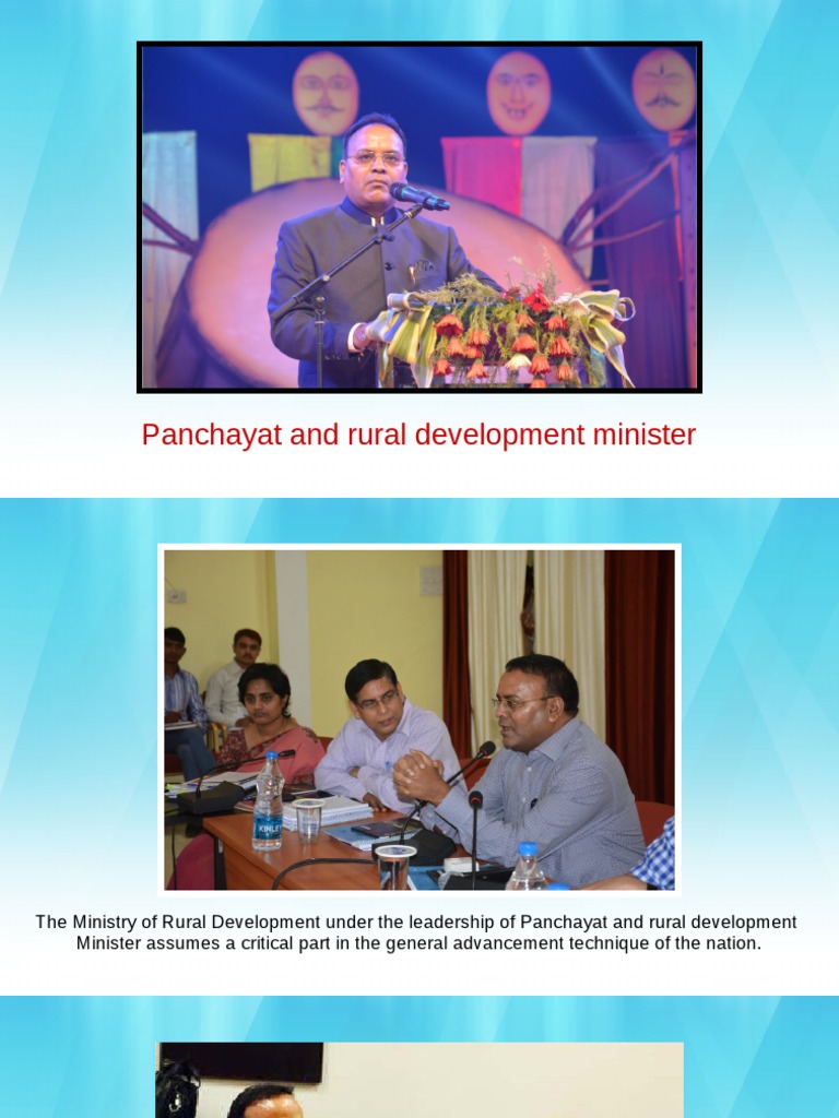 Panchayat and Rural Development Minister | PDF | Science & Mathematics
