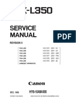 CANON Fax L350 Service Manual