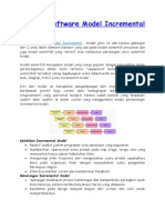 Analisis Software Model Incremental Mater