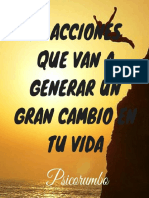 10 Acciones Que Van A Generar Un Gran Cambio en Tu Vida PDF