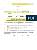 Bulletin D'inscription Individuel Obligatoire v3