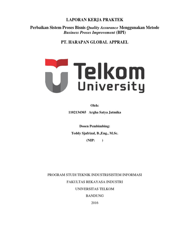 Laporan Kerja Praktek Pt Hga
