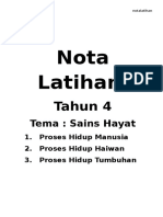 Nota Latihan Sains Hayat