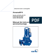 Amarex N - 563.81!11!30 Manual de Instrucciones de Servicio - Montaje