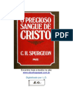 O Precioso Sangue de Cristo - C H Spurgeon