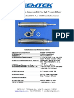 Compressed Air Gas High Pressure Diffuser