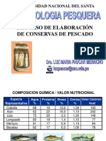 Conservas de pescado: Composición, proceso de elaboración y planta Austral