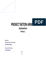 Beton Armat - Indrumator Proiect