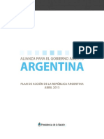 1er - Plan de Acción ARGENTINA