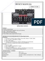 Service Manual: Specification